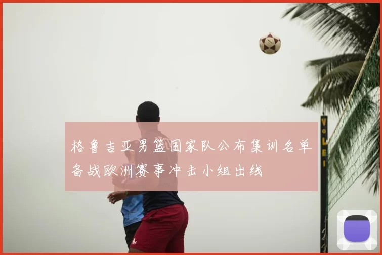 格鲁吉亚男篮国家队公布集训名单备战欧洲赛事冲击小组出线